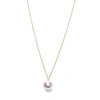Ora Pearls Xxl White Pearl Pendant Necklace Gold