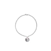 Ora Pearls Alba Grey Pearl Bracelet Silver