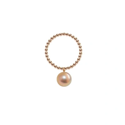 Ora Pearls Gold Orb Ring Gold Pearl