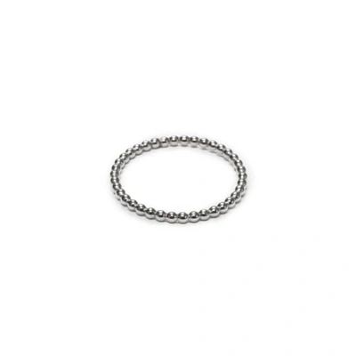 Ora Pearls Orb Ring Silver