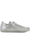 PHILIPPE MODEL SILVER LEATHER SNEAKERS,10511722