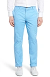 Vineyard Vines Breaker Flat Front Stretch Cotton Pants In Ocean Breeze