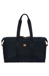 Bric's X-bag 22-inch Folding Duffel Bag - Black In Navy