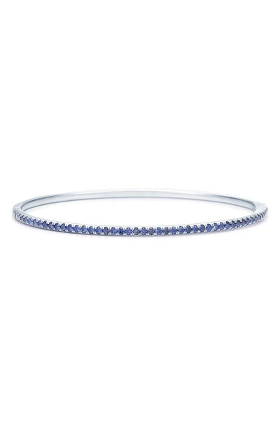 Kwiat Sapphire Stacking Bracelet In White Gold