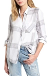 Rails Hunter Plaid Shirt In Ash Cinder