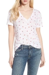 RAILS CARA STRAWBERRY TEE,NOR-203-321-364