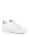 To Boot New York Knox Mens Leather Round Toe Casual And Fashion Sneakers In Tan