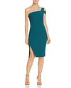 LIKELY PACKARD ONE-SHOULDER DRESS,YD220001LY