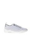 LANVIN SNEAKERS IN GRAY CANVAS,10511874