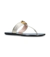 GUCCI LEATHER MARMONT SANDALS,14857046