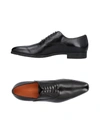 Santoni Lace-up Shoes In Black