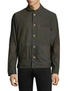 JOHN VARVATOS Classic Slim-Fit Leather Jacket