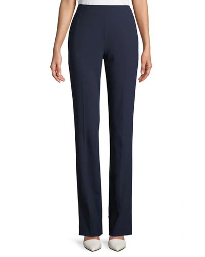 RALPH LAUREN ALANDRA STRAIGHT-LEG WOOL PANTS,PROD135410033