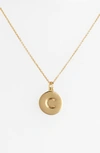 KATE SPADE 'ONE IN A MILLION' INITIAL PENDANT NECKLACE,WBRU7663