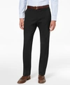 Tommy Hilfiger Men's Th Flex Stretch Regular-fit Chino Pant, Created For Macy's In Black