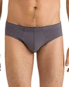 Hanro Superior Cotton Briefs In Gray