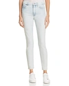 7 FOR ALL MANKIND ANKLE SKINNY JEANS IN BLEACHED OUT,AU8113594A