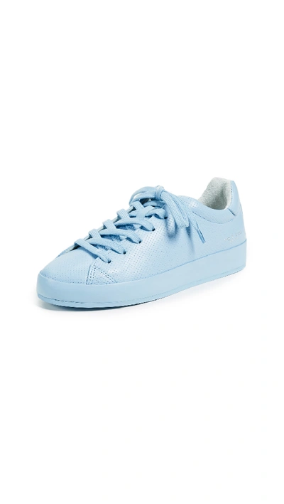 Rag & Bone Rb1 Low-top Perforated Trainers In Chmbry M Pf