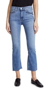 RAG & BONE THE HANA HIGH RISE CROPPED JEANS