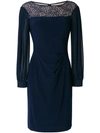 RALPH LAUREN lace panel detail dress,25068325012709682