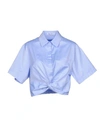 ALEXANDER WANG T Solid color shirts & blouses,38713401UN 2