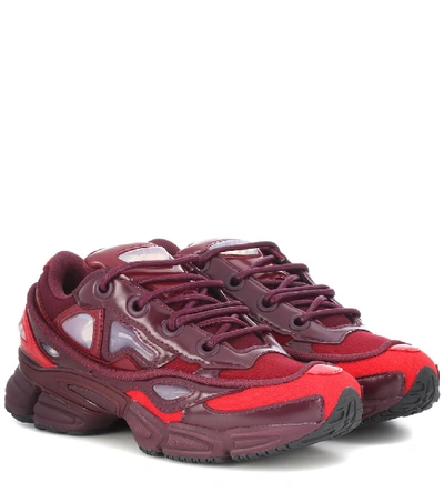 Adidas Originals X Raf Simons Ozweego Iii Lace-up Sneakers In Bordeaux