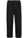 SOPHNET straight cropped trousers,SOPH18005212632467