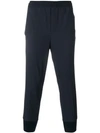 NEIL BARRETT CROPPED TAPERED TRACK PANTS,PBPA461HG02412663811