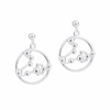 YASMIN EVERLEY JEWELLERY Pisces Astrology Drop Studs