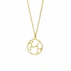 Yasmin Everley Jewellery Sagittarius Astrology Necklace In 9ct Gold