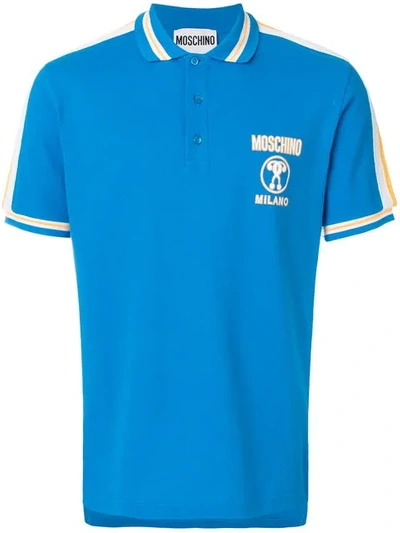 Moschino Chest Logo Polo Shirt