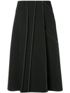 THE ROW pleated a-line skirt,3876K17412721346