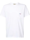 MAISON KITSUNÉ Fox Patch T-shirt,T15012684789