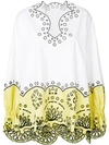 Pucci Crocheted Design Blouse In White