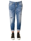 DSQUARED2 DENIM JEANS WITH TEARS,10513789