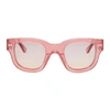 ACNE STUDIOS Pink Glitter Frame Acetate Sunglasses,1SB162