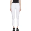 RE/DONE RE/DONE WHITE ORIGINALS CROPPED JEANS,185-3WHRAC