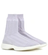 Acne Studios Purple Batilda High-top Sneakers