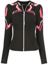 MARC CAIN FITTED ZIP JACKET,JS3136J0112675683