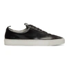 GRENSON Black Leather Trainers,111500