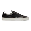 GRENSON Black Leather Sneakers,111500