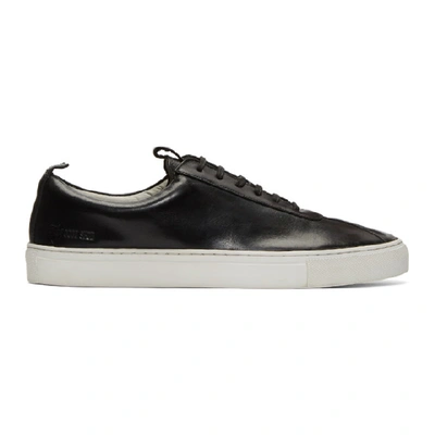 Grenson Trainer 1 Leather Tennis Trainers In Black