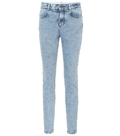 Stella Mccartney High-waisted Skinny Jeans In Blue