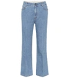 STELLA MCCARTNEY CROPPED WIDE-LEG JEANS,P00315330