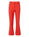 10 CROSBY Red Crop Flare Pants,TC00101CR-EXCL
