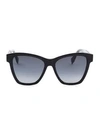 FENDI 55MM Oversized Cat Eye Sunglasses