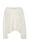MANSUR GAVRIEL LONG SLEEVE SILK jumper,WSWFC013SI