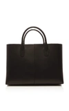 MANSUR GAVRIEL FOLDED LEATHER BAG,HFB062VC