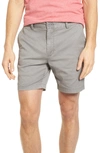 Vineyard Vines 7 Inch Breaker Stretch Shorts In Anchor Grey