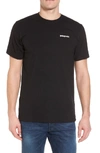 Patagonia Fitz Roy Horizons Responsibili-tee T-shirt In Black